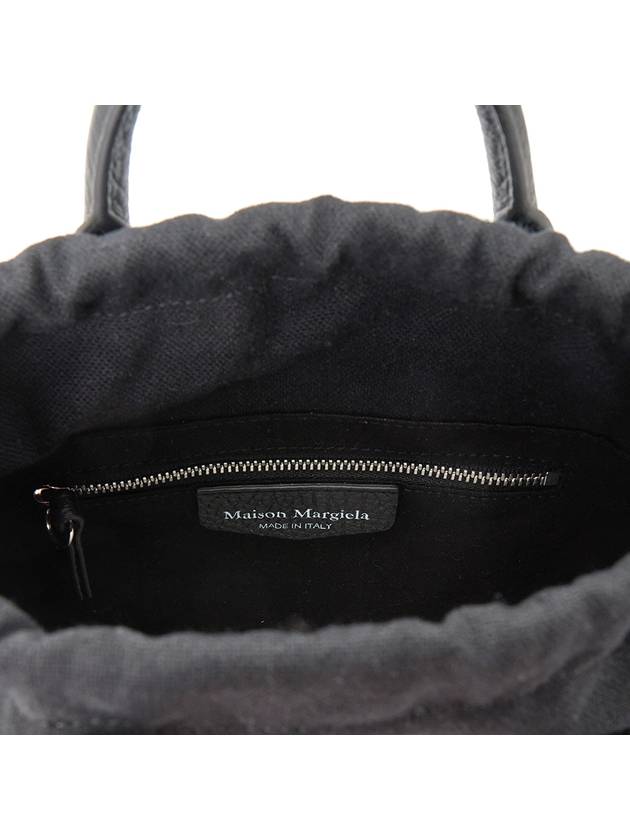 5AC Vertical Tote Bag Black - MAISON MARGIELA - BALAAN 9