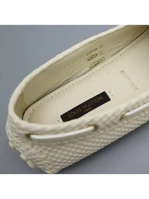 Smith Market White Loafers Women s Shoes - LOUIS VUITTON - BALAAN 5