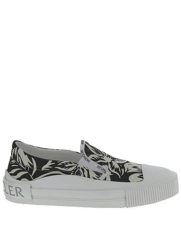 Glissiere floral print slip-ons white - MONCLER - BALAAN 2