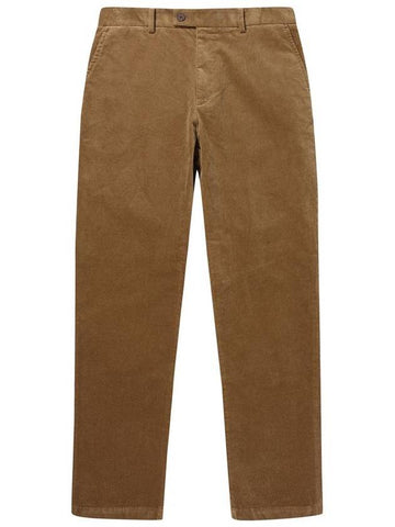 Corduroy Tapered Straight Pants Light Brown - SOLEW - BALAAN 1