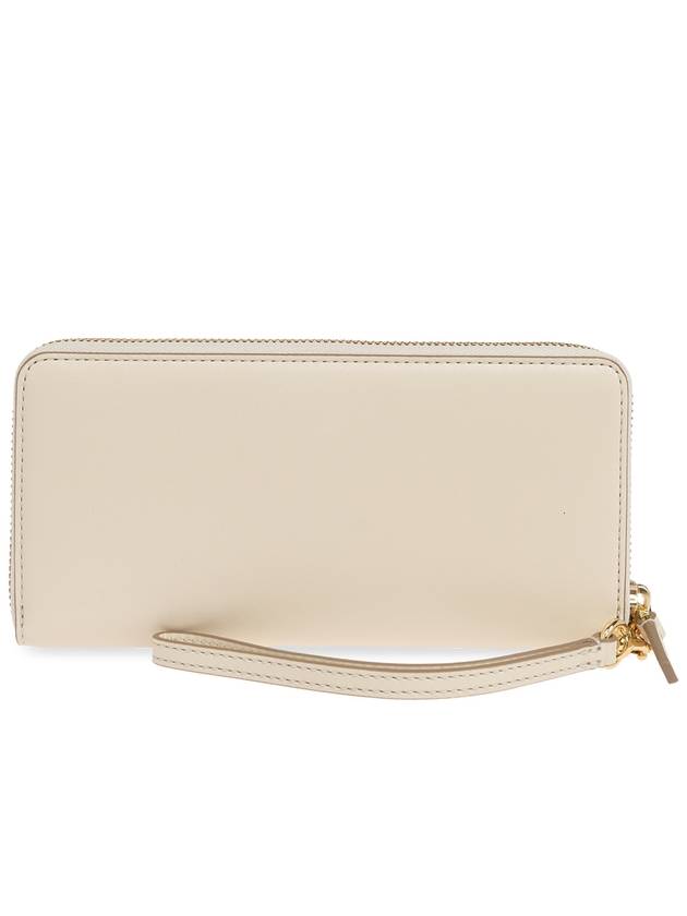 Marc Jacobs Leather Wallet ‘The J Marc’, Women's, Cream - MARC JACOBS - BALAAN 3