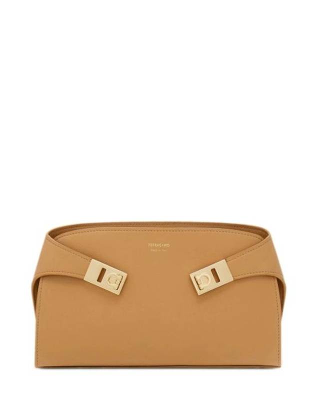 24FW Cross Bag 218964 0774623 LIGHT CAMEL - SALVATORE FERRAGAMO - BALAAN 1