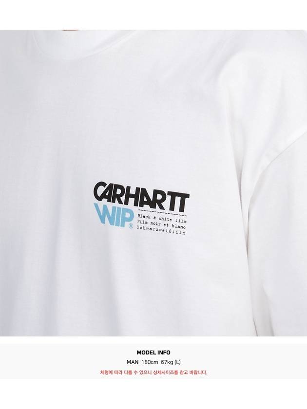 Contact Sheet Men s Short Sleeve T Shirt I033178 02XX - CARHARTT WIP - BALAAN 7