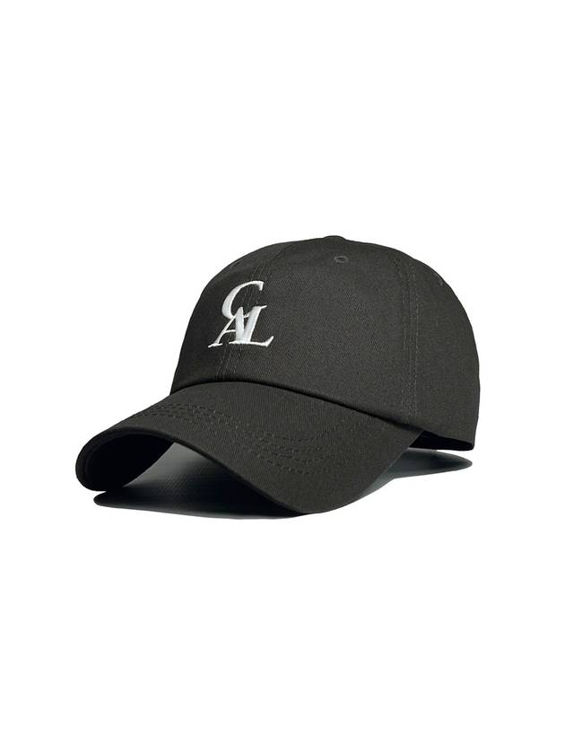 Signature logo ball cap charcoal - CASEALOT - BALAAN 2