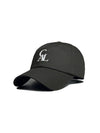 Signature logo ball cap charcoal - CASEALOT - BALAAN 1