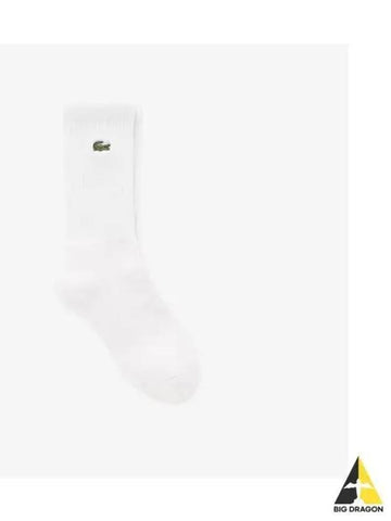 sports socks white - LACOSTE - BALAAN 1