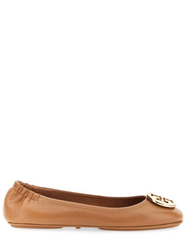 Minnie Travel Flat  Brown - TORY BURCH - BALAAN 4