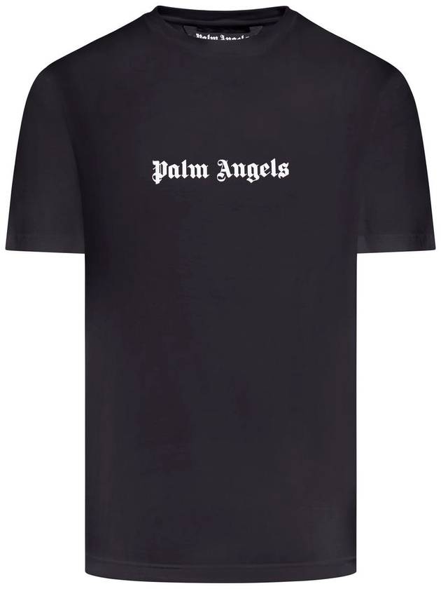 Palm Angels Printed Cotton T-Shirt - PALM ANGELS - BALAAN 1