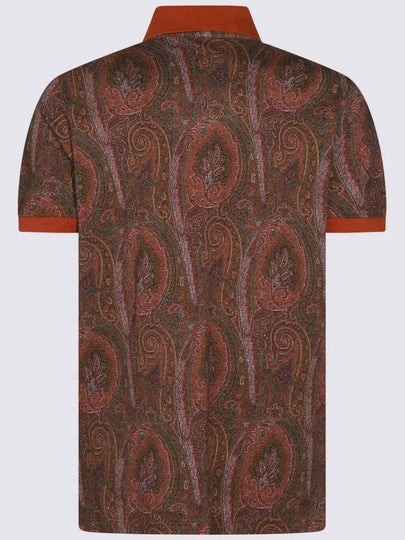 Etro Brown Cotton Polo Shirt - ETRO - BALAAN 2