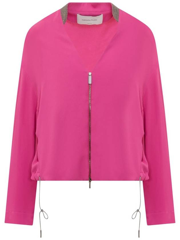 Fabiana Filippi V-Neck Jacket - FABIANA FILIPPI - BALAAN 1