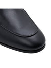 Horsebit Leather Loafers Black - GUCCI - BALAAN 10