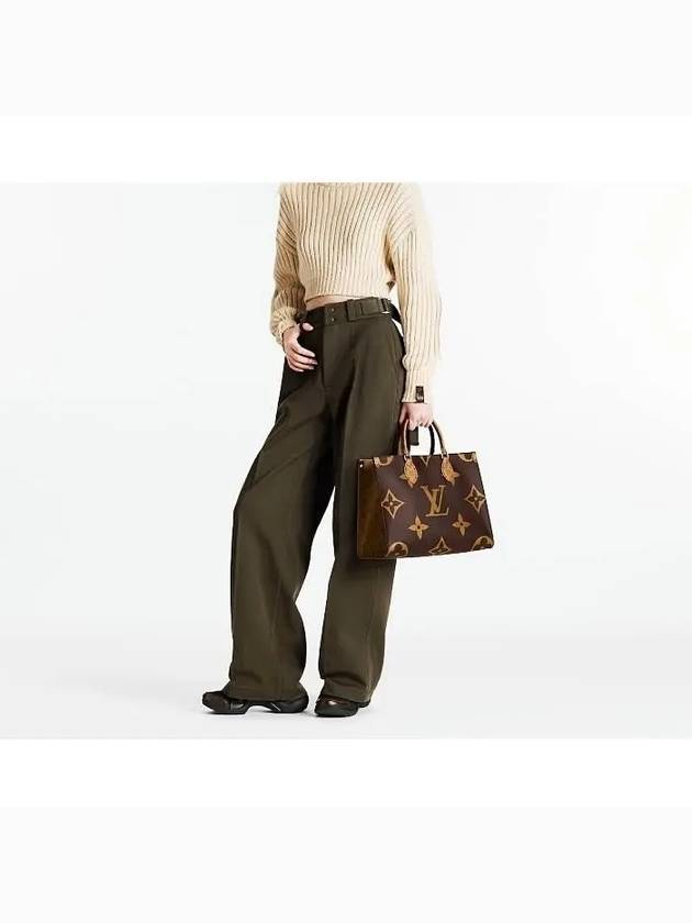 OnTheGo MM Monogram Tote Bag Brown - LOUIS VUITTON - BALAAN 9