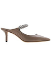 Women s Bing 65 Mule EBK TAUPE - JIMMY CHOO - BALAAN 2