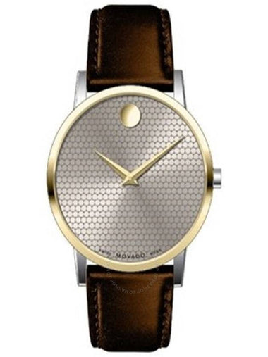 Movado Museum Classic Quartz Silver Dial Men's Watch 0607800 - MOVADO - BALAAN 1