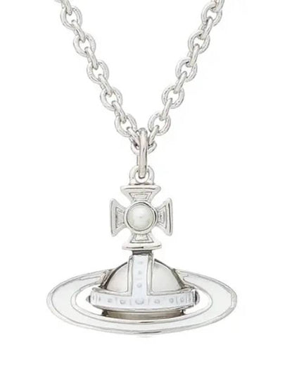 Simonetta Bas Relief Pendant Necklace Silver - VIVIENNE WESTWOOD - BALAAN 2