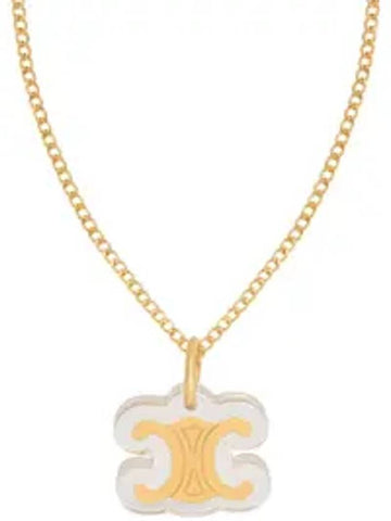 Glacon Necklace Gold - CELINE - BALAAN 1