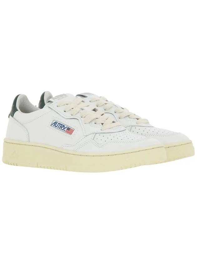 Medalist Green Tab Low Top Sneakers White - AUTRY - BALAAN 5