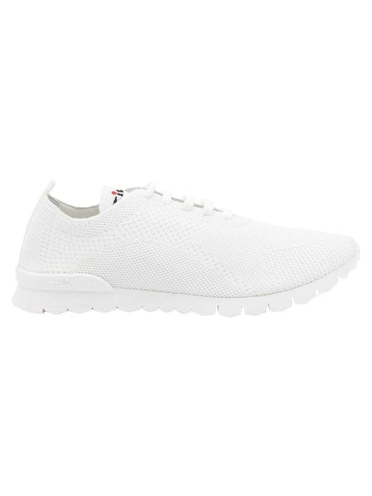 Fit Knit Low Top Sneakers White - KITON - BALAAN 1