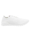 Fit Knit Low Top Sneakers White - KITON - BALAAN 1