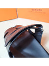 Chypre Calfskin Sandals Black - HERMES - BALAAN 5