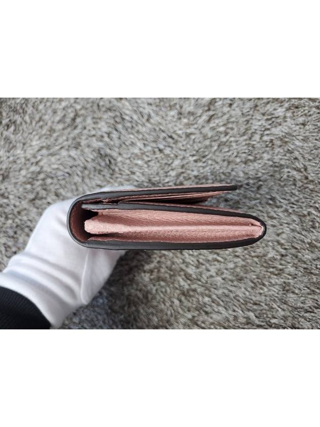 Pink flap long wallet - GUCCI - BALAAN 7