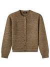 Women's Julie Wool Cardigan Green - A.P.C. - BALAAN 2