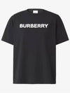 logo short sleeve t-shirt black - BURBERRY - BALAAN 3