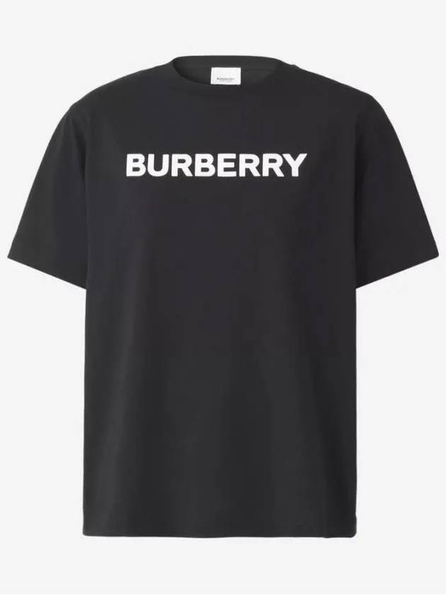 logo short sleeve t-shirt black - BURBERRY - BALAAN 3