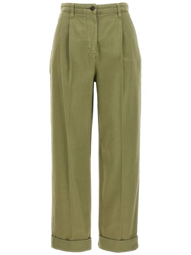 Etro Cropped Chino Pants - ETRO - BALAAN 1