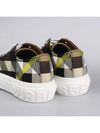 ExaGGerated Check Cotton Low Top Sneakers - BURBERRY - BALAAN 5