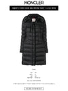 Hermine Hood Down Long Padding Black - MONCLER - BALAAN 3