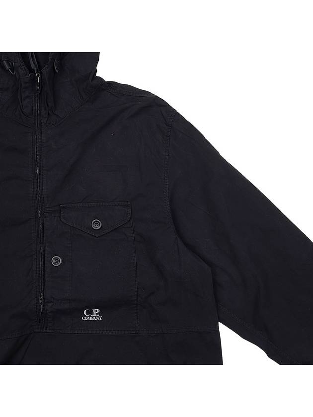 Gabardine Utility Anorak Black - CP COMPANY - BALAAN 5