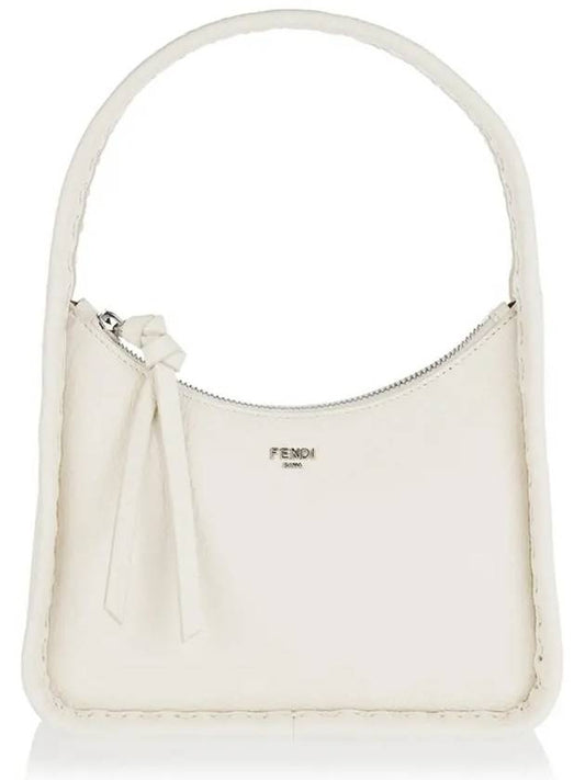 Mini Fendessence Hobo Shoulder Bag White - FENDI - BALAAN 2