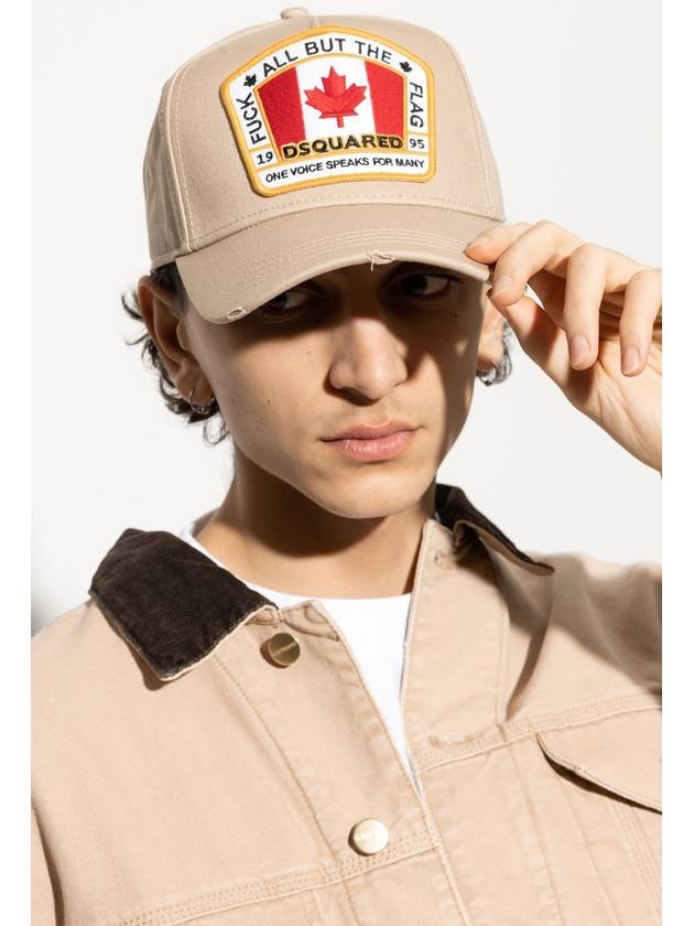 Dsquared2 Baseball Cap, Men's, Beige - DSQUARED2 - BALAAN 2