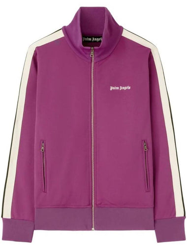 Palm Angels Classic Logo Track Jacket Purple - PALM ANGELS - BALAAN 1