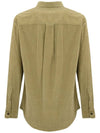 Corduroy Long Sleeve Shirt Beige - DSQUARED2 - BALAAN 3