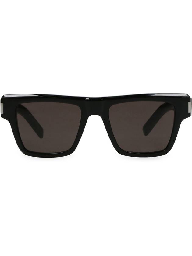 Square Sunglasses Black - SAINT LAURENT - BALAAN 3