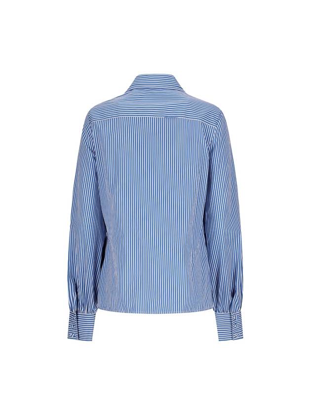 Stripe Regular Fit Long Sleeve Shirt Blue - ETRO - BALAAN 3