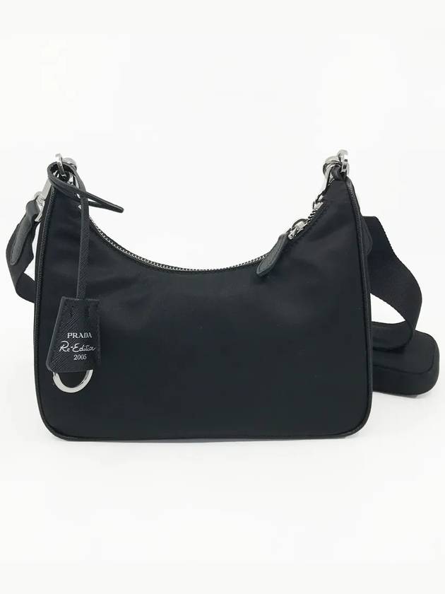 Re-Edition 2005 Re-Nylon Shoulder Bag Black - PRADA - BALAAN 3