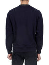 Diagonal Raised Fleece Sweatshirt Navy - CP COMPANY - BALAAN 5