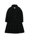 Women's Trench Coat Padded Powder Black - IENKI IENKI - BALAAN 2