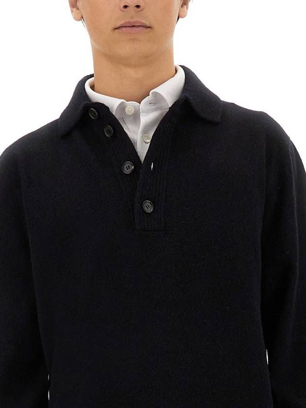 Zegna Wool Polo. - ERMENEGILDO ZEGNA - BALAAN 4