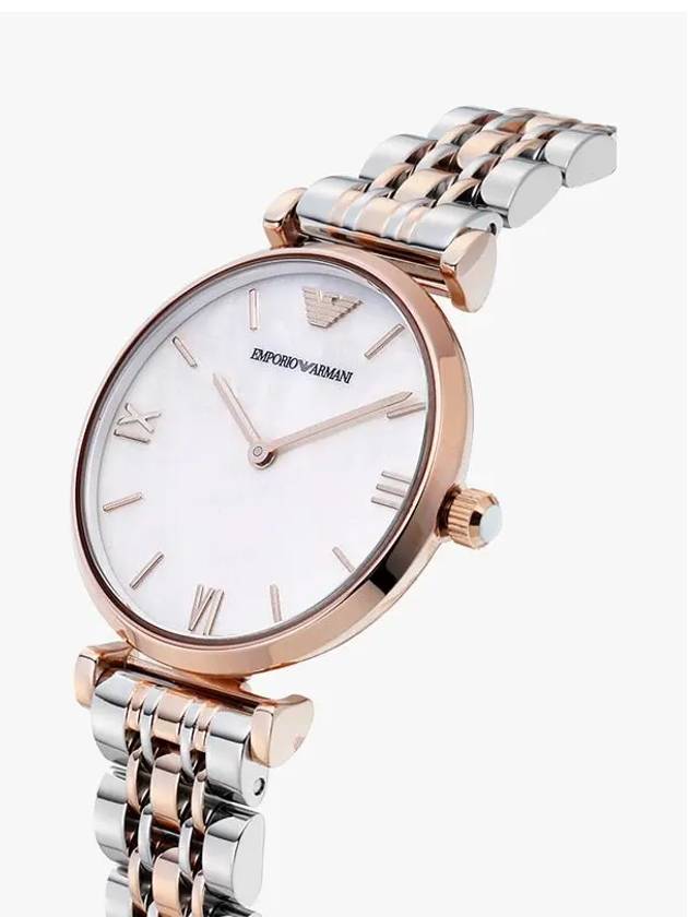 Retro Metal Watch Silver - EMPORIO ARMANI - BALAAN 4