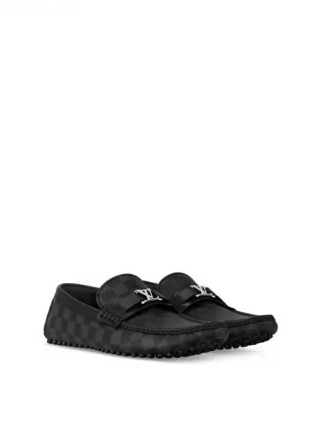 Hockenheim Moccasin Driving Shoes Black - LOUIS VUITTON - BALAAN 2