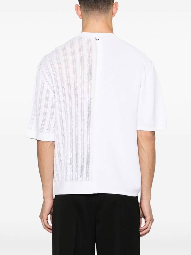 Short Sleeve T-Shirt 245KN423 2379 110 OFfwHITE - JACQUEMUS - BALAAN 5