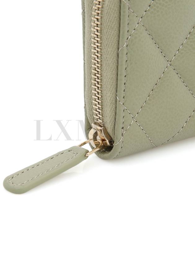 Caviar card wallet zipper coin mini AP0216 - CHANEL - BALAAN 6