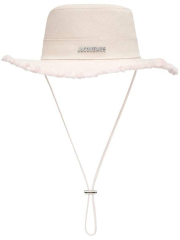 Artichaut Frayed Expedition Bucket Hat Off White - JACQUEMUS - BALAAN 1