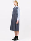 Easy Pleats Long Dress Charcoal - JUN BY JUN K - BALAAN 3