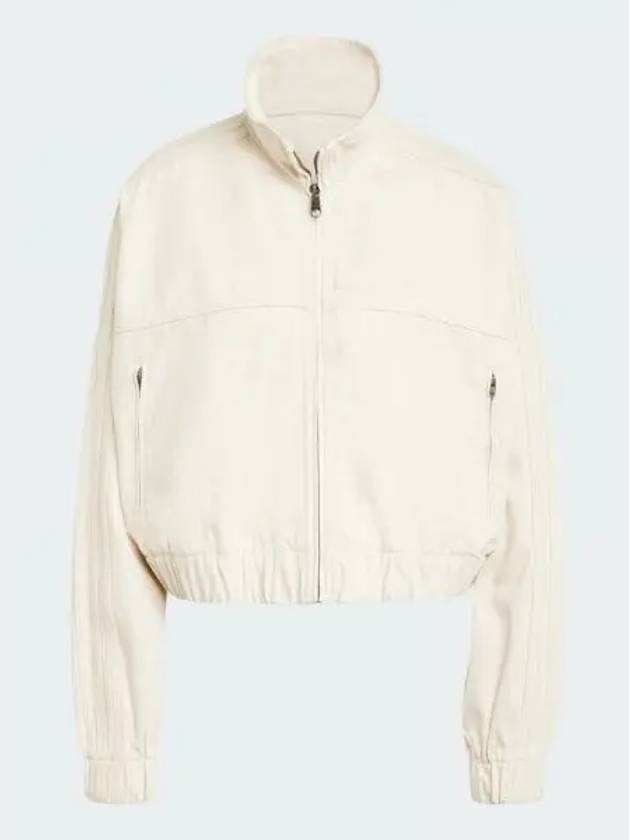 adidas Premium Essential Denim Track Top Ivory IW5748 - ADIDAS - BALAAN 2