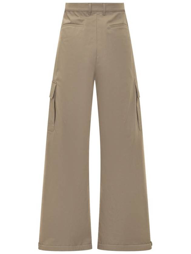 wide cargo pants OMCF037S24FAB0016262 - OFF WHITE - BALAAN 3